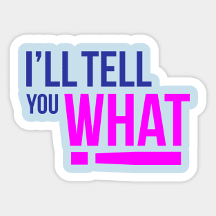 Excited Sticker